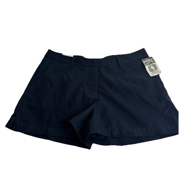 vintage suburban girl blue Canvas shorts Size 9 - Picture 1 of 6